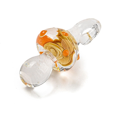 Handmade Lampwork Pendants LS-LAMP-S067-02C-1