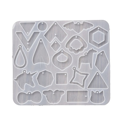 Geometry Earrings Pendants DIY Silicone Mold DIY-Q033-05D-1
