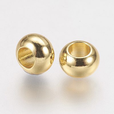 Brass Spacer Beads X-KK-F730-04G-1