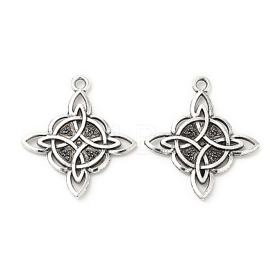 Tibetan Style Alloy Pendants PALLOY-I220-07AS-1