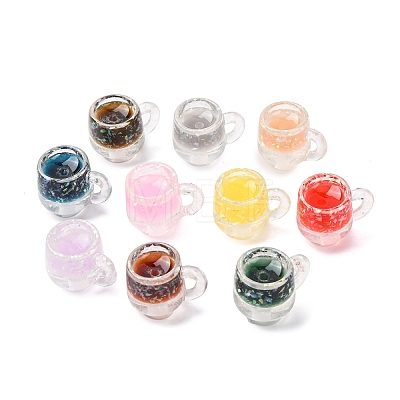 Luminous Transparent Resin Beads RESI-B039-15-1