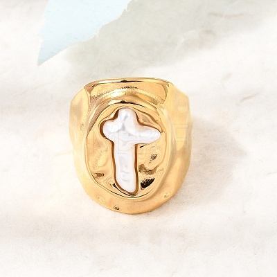 304 Stainless Steel Finger Rings SA-CBAD22F-02G-1