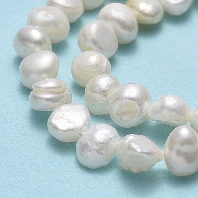 Natural Cultured Freshwater Pearl Beads Strands PEAR-A005-05E-1