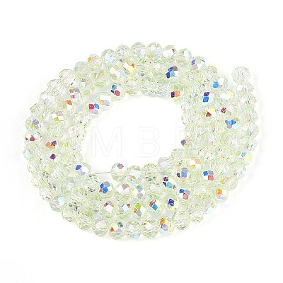 Transparent Glass Beads Strands EGLA-N016-3mm-06-1