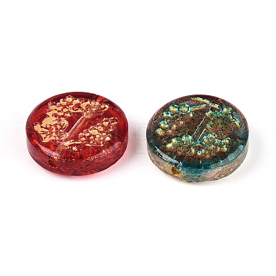 Baking Paint Transparent Glass Beads DGLA-N018-11-1