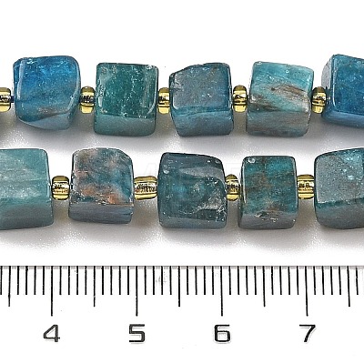 Natural Apatite Beads Strands G-G053-B18-03-1