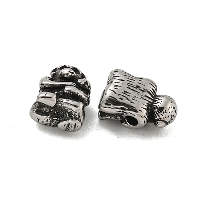 Animal 304 Stainless Steel Beads STAS-E214-11AS-09-1