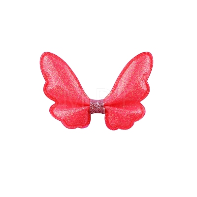 Glitter Butterfly Bowknot Alligator Hair Clips PW-WGD7FA4-03-1