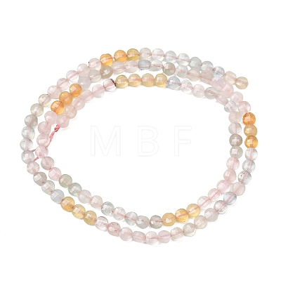 Gradient Natural Morganite Beads Strands GG-CBA9631-D10-01-1