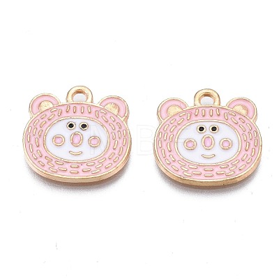 Alloy Enamel Pendants ENAM-N054-74D-1