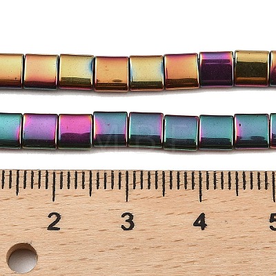Electroplated Non-magnetic Synthetic Hematite Beads Strands G-G089-B02-07-1