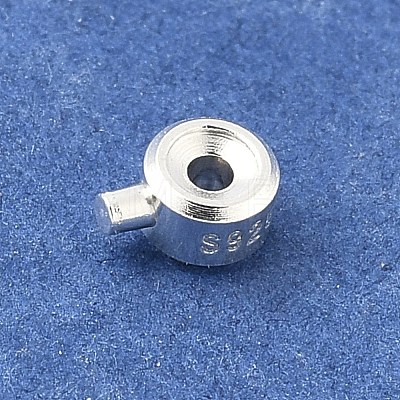 925 Sterling Silver Crimp Beads STER-C013-01B-S-1