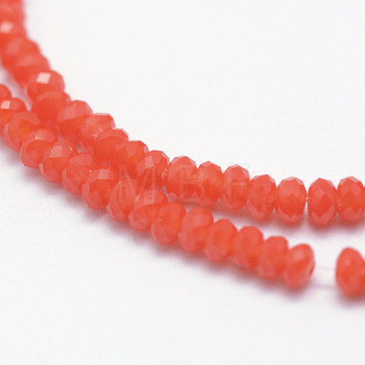 Opaque Glass Beads Strands LS-EGLA-J144-NB03-1
