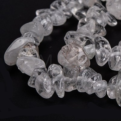 Natural Quartz Crystal Beads Strands G-G011-03-1
