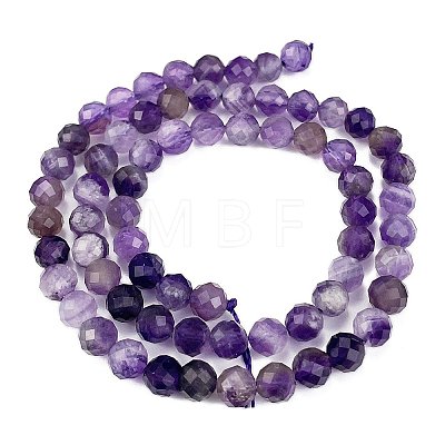 Natural Amethyst Beads Strands G-L581A-001A-1