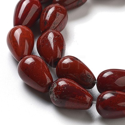 Natural Red Rainbow Jasper Beads Strands G-B106-A33-02-1