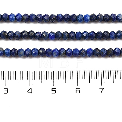 Dyed Natural Lapis Lazuli Beads Strands G-K376-B05-02-1