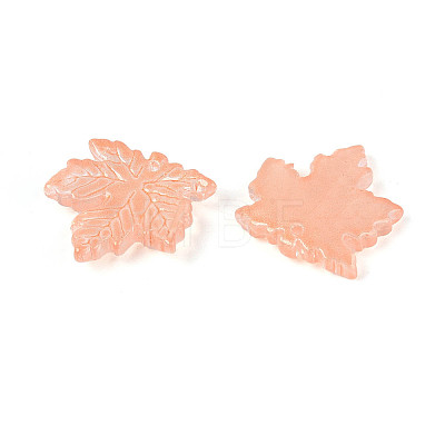 Baking Paint Transparent Glass Pendants DGLA-N014-11A-05-1