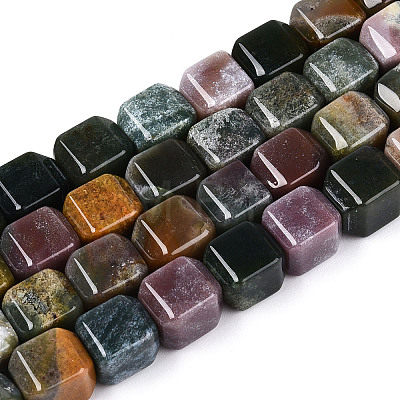 Natural Indian Agate Beads Strands G-N353-03A-02-1