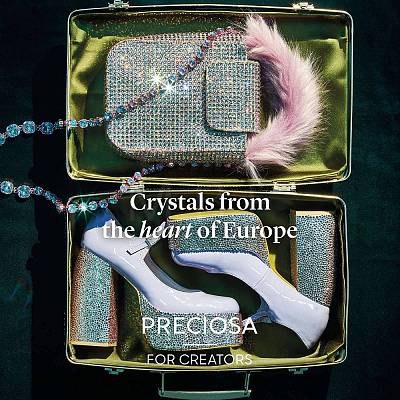 Preciosa® Crystal Hotfix Flatback Stones Y-PRC-HSS12-50230-200-1