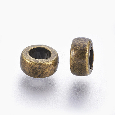 Tibetan Style Alloy Beads TIBEB-Q004-AB-FF-1