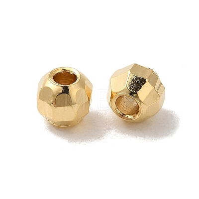 Brass Spacer Beads KK-O133-013A-G-1