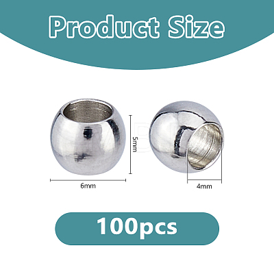 Stainless Steel Beads STAS-DC0017-49A-1