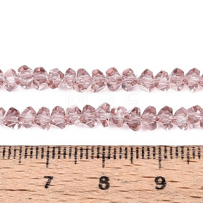 Transparent Glass Beads Strands GLAA-N018-4mm-25-1