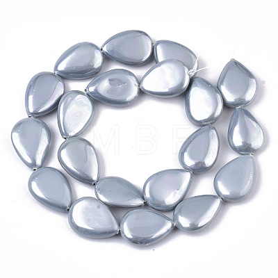 Shell Pearl Beads Strands SSHEL-R046-06A-1