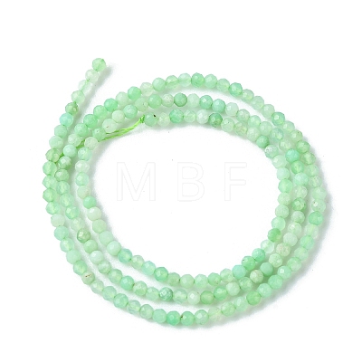 Natural Chrysoprase Beads Strands G-F748-X01-01A-1