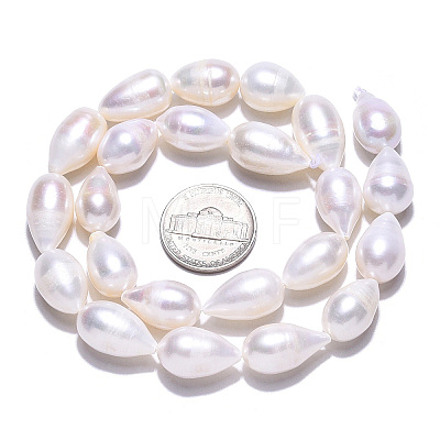 Natural Cultured Freshwater Pearl Beads Strands PEAR-N012-10B-1