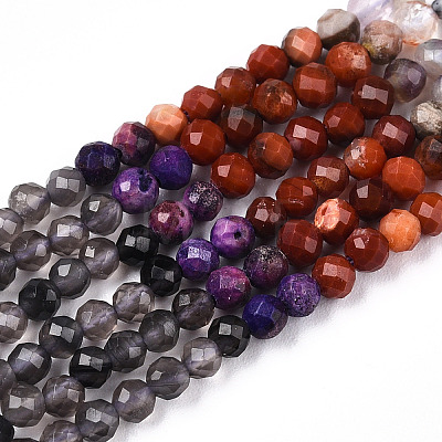 Natural Mixed Gemstone Beads Strands G-D080-A01-02-20-1