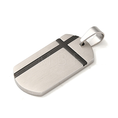 304 Stainless Steel Pendants STAS-C105-06EBP-1