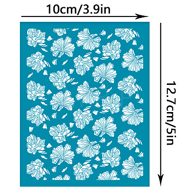 Silk Screen Printing Stencil DIY-WH0341-381-1