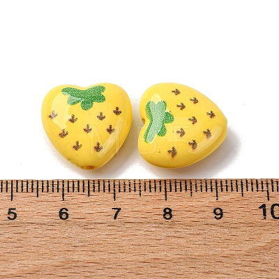Opaque Acrylic Beads X-MACR-V001-01B-1