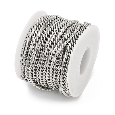 316 Surgical Stainless Steel Cuban Link Chains CHS-B010-01D-P-1