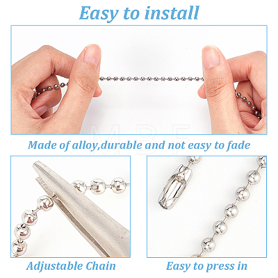 Alloy Ceiling Fan Pull Chain Extenders FIND-AB00004-1
