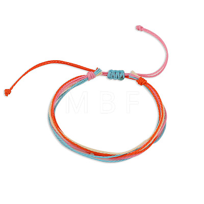 Colorful Wax Thread Bracelets GN8006-5-1