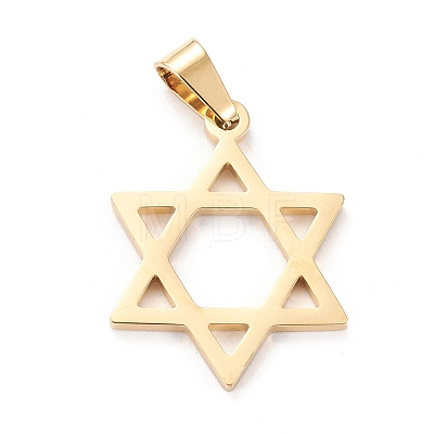 304 Stainless Steel Pendants LS-STAS-J026-04G-1