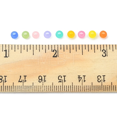 31g Frosted Transparent Acrylic Beads MACR-FS0001-37-1