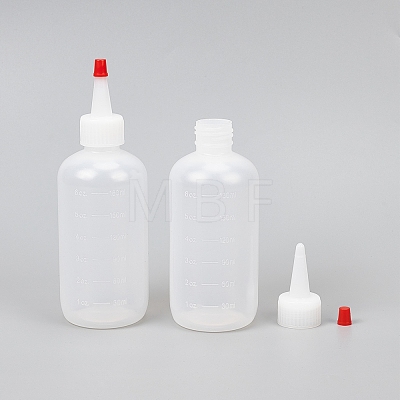 Plastic Graduated Squeeze Bottles AJEW-BC0001-02B-1
