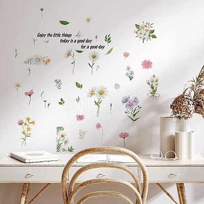 8 Sheets 8 Styles PVC Waterproof Wall Stickers DIY-WH0345-091-1