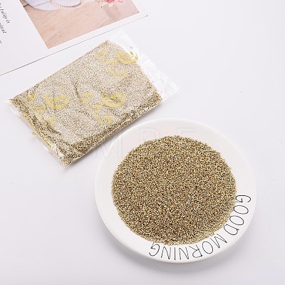 Plated Glass Cylinder Beads X-SEED-S047-E-005-1