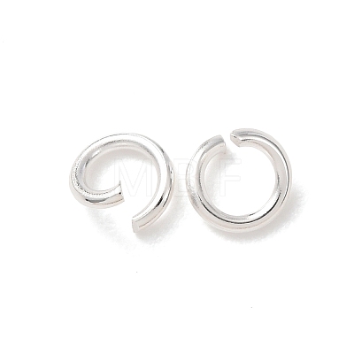 Brass Open Jump Rings KK-G604-08S-11-1