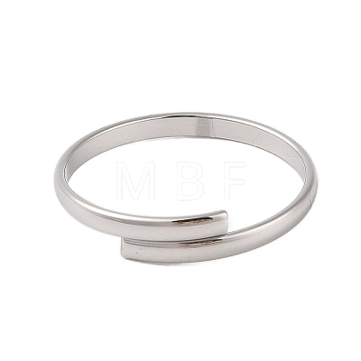 Non-Tarnish 304 Stainless Steel Plain Band Rings STAS-S125-13P-1