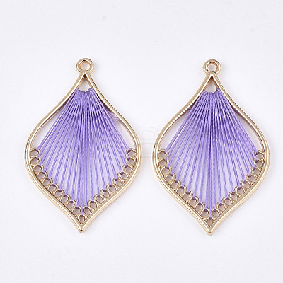 Cotton Thread Woven Pendants X1-FIND-S306-03I-1