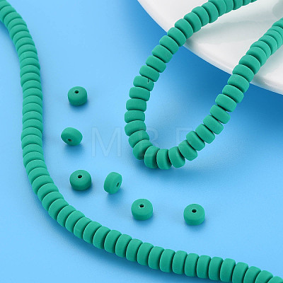 Handmade Polymer Clay Beads Strands LS-CLAY-N008-64-1