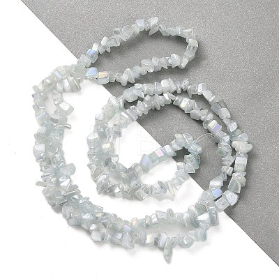 Spray Painted Glass Beads Strands GLAA-P062-C04-1