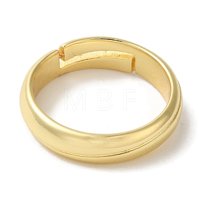 Rack Plating Brass Adjustable Finger Rings for Women RJEW-L123-005G-1