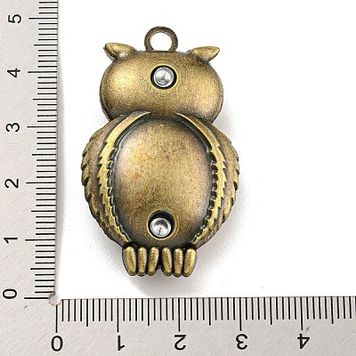 Tibetan Style Alloy Pendants FIND-C052-17AB-1